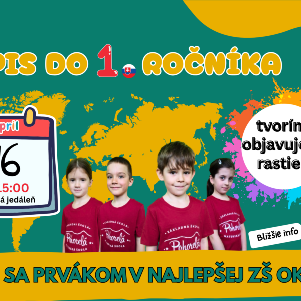 Zápis do 1. ročníka