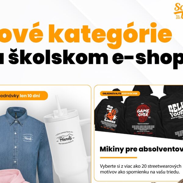 Školský e-shop otvorený !