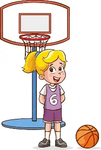 Hod basketbalovou loptou